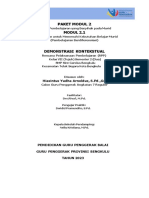 Demonstrasi Kontekstual 2.1 RPP Berdiferensiasi - Hiasintus Yudha Arnoldus CGP A7 Kota Bengkulu