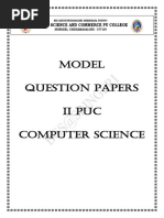 Model Question Papers PDF