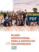 Plano Institucional para A Gestão Do Voluntariado Sol Sem Fronteiras 1