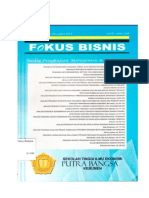 Jurnal Fokus Bisnis, Vol.13, No.02, Bulan Desember 2014