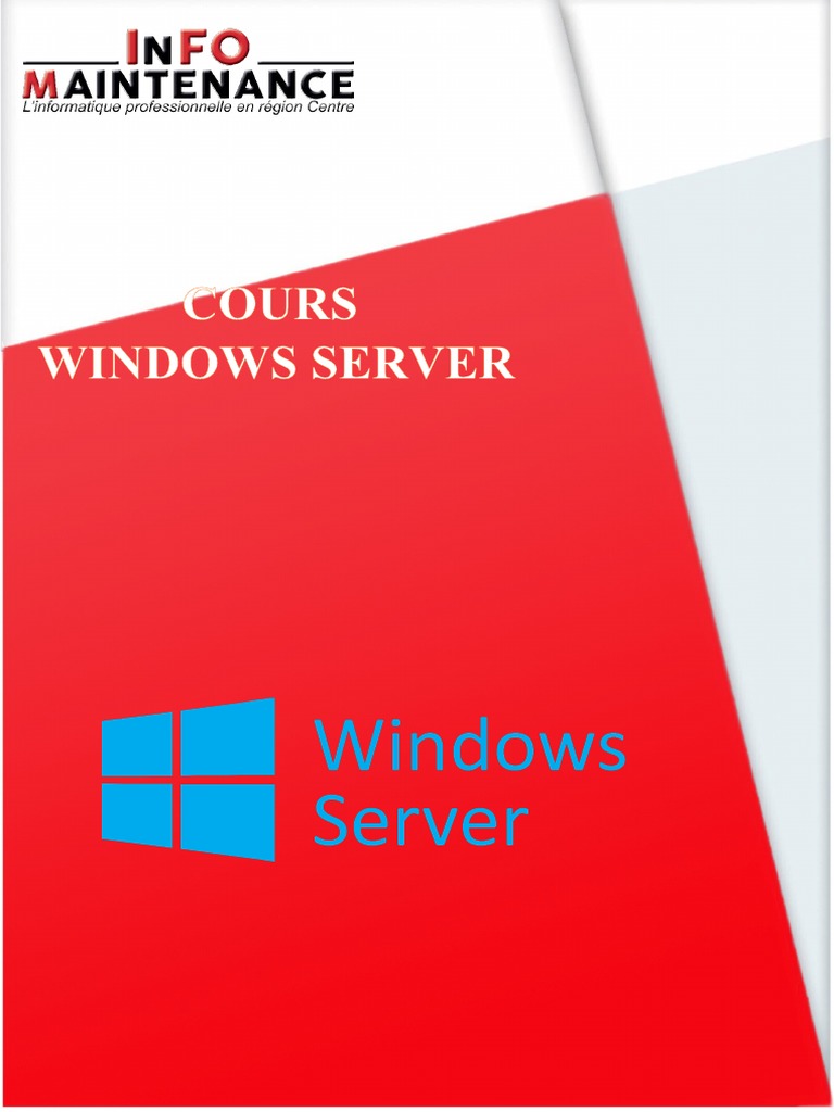 Cours Complet sur Windows Server 2016 | PDF | Stratégies de groupe ...