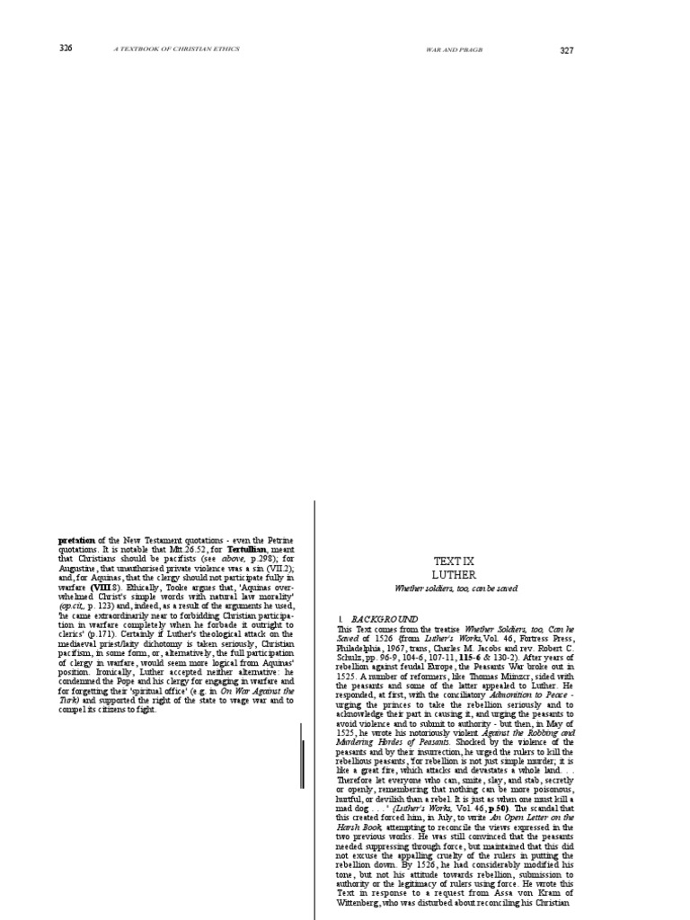 Luther | PDF | Martin Luther | Thomas Aquinas