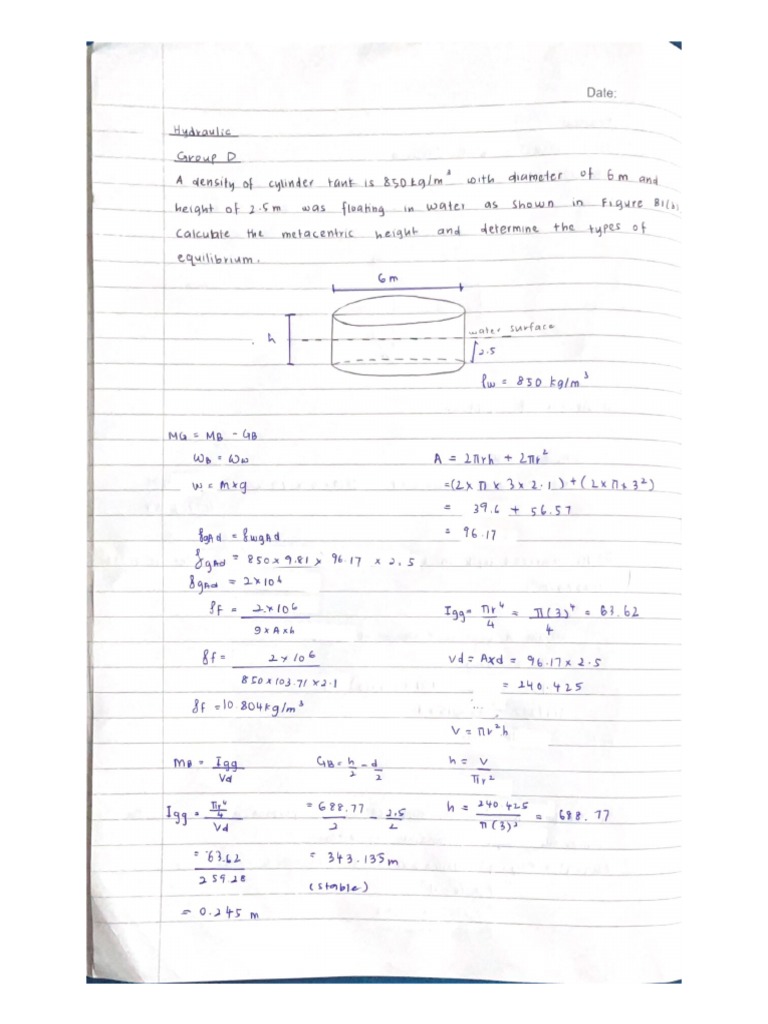 Hydraulics politeknik sem 5 PDF