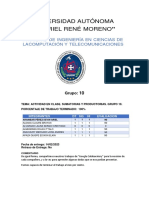 Actividad en Clase - Sumatorias y Productorias. Grupo 10