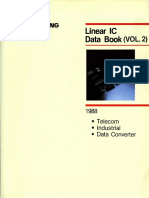 1988 Samsung Linear IC Data Book Vol 2 PDF