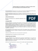 Guidelines For Empanelment of CRS With Boc