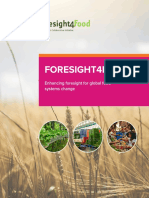 Enhancing Foresight for Global Food Systems Change
