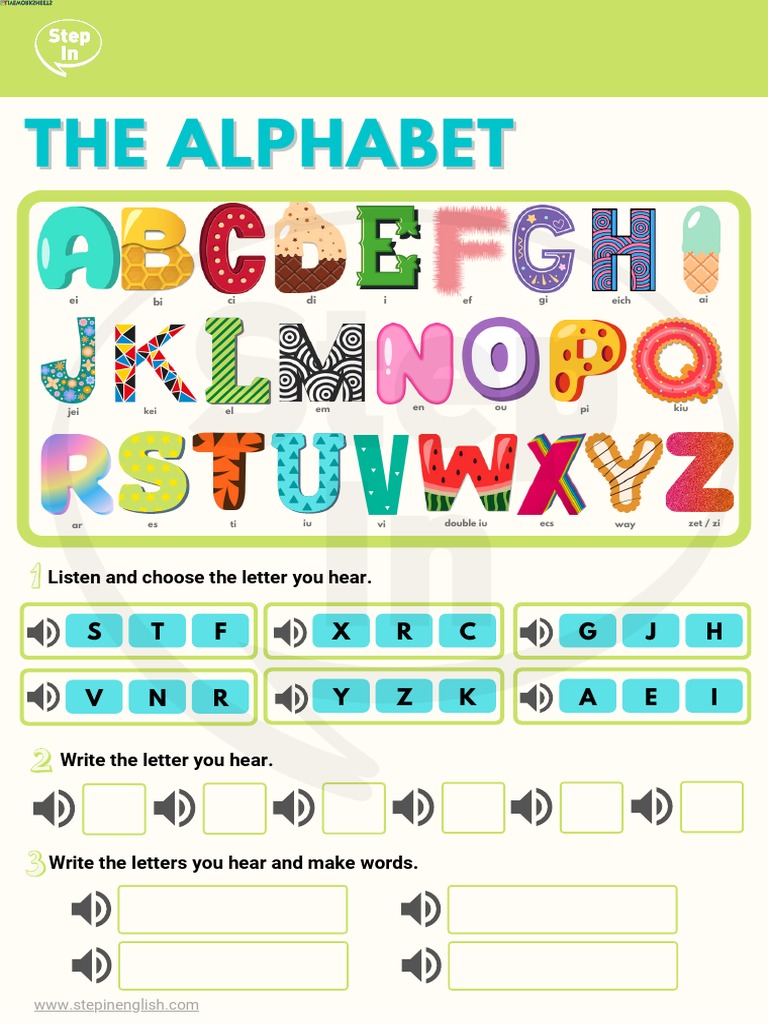 The Alphabet | PDF