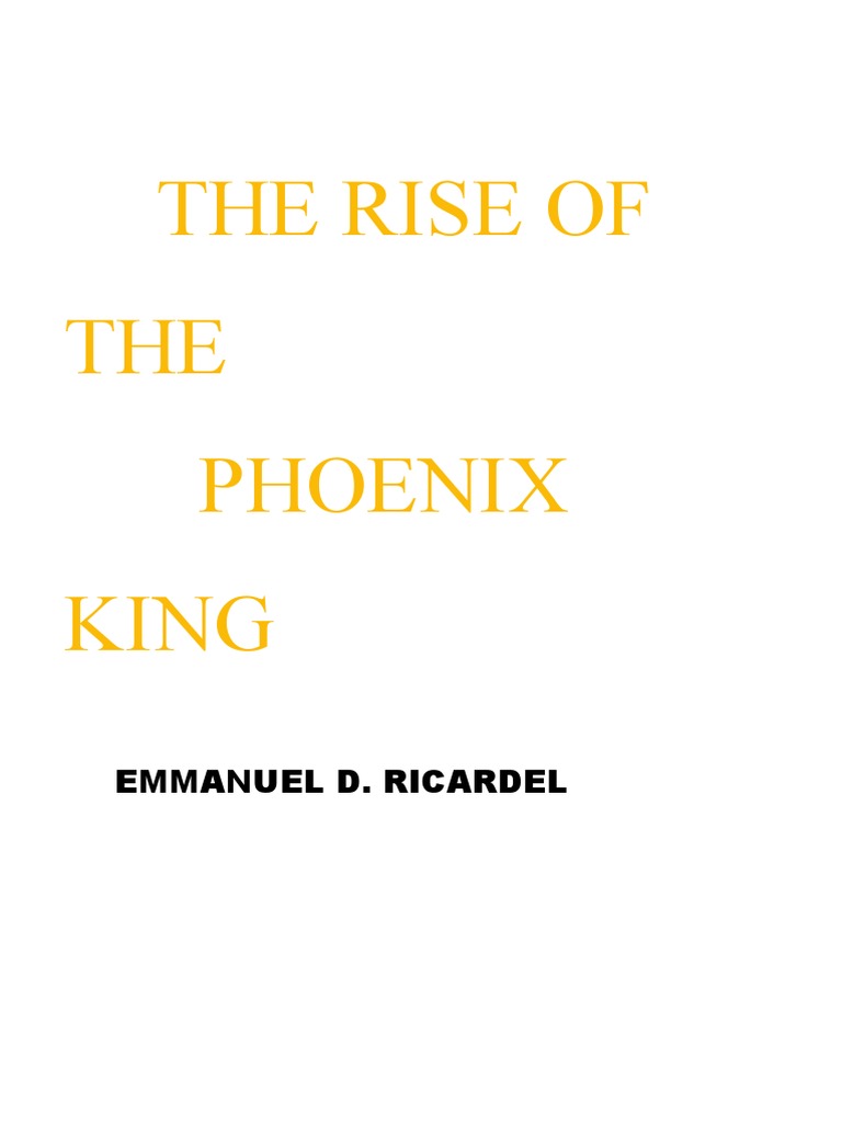 THE RISE OF THE Phoenix | PDF | Hero | Demons