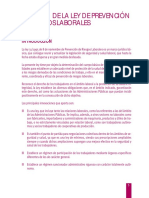 Resumen de la Ley de Prevención de Riesgos Laborales (31/1995