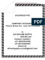 CS Executive Company Accounts Notes Final