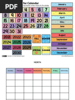 Calendar PDF