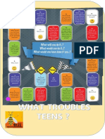 What Troubles Teens Speaking Game Level B1.1