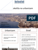 Utjecaj Okoliša Na Urbanizam