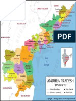 Andhra Pradesh District Map PDF