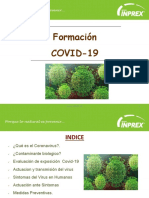 Formacion COVID-19 - No Riesgo Laboral
