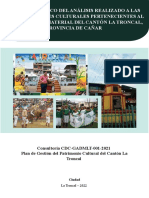 Informe Técnico de Las Manifestaciones Culturales Del Cantón La Troncal