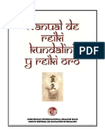 Manual Reiki Kundalini y Reiki Oro