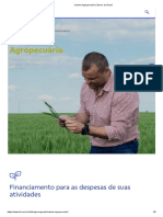 Financiamento para custeio agropecuário BB