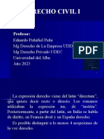 DERECHO CIVIL I U. ALBA 2023. ALBA 2023' Contigo