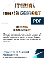 Material Management 