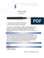 Ficha Tecnica Solar Cable PDF