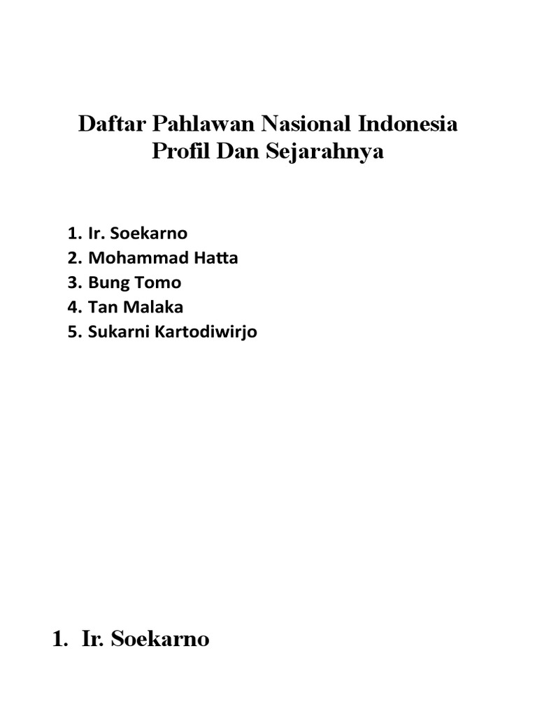 Daftar 10 Tokoh Pahlawan Nasional 2025, Ahli Waris Terima Rp50 Juta Tahunan