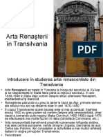 Arta Renasterii in Transilvania
