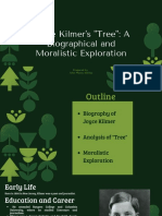 Joyce Kilmer's Tree A Biographical and Moralistic Exploration
