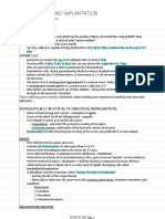 Fertilization and Implantation