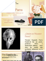 Nicanor Parra: Poesía y Arte, Vistos Por El Revés