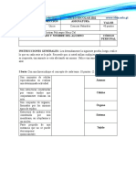 3.2 Evaluación II Bimestre Básico Ciencias Naturales