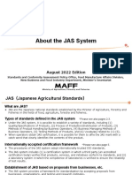 About The JAS System: August 2022 Edition