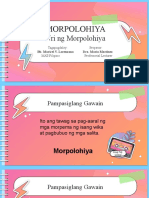 Morpolohiya 2