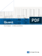 Quant One Analyser – endless possibilities