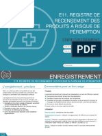 E.11 - Registre de Recensement Des Produits À Risque de Péremption PDF