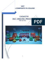 Systematic Qualitative Analysis of Simple Inorganic Salt PDF