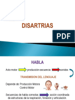 Disartrias