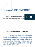 0 Surse de Energie