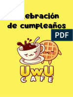 Celebra en Cafe Uwu