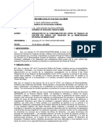 Ínforme Legal Sobre Conformación de Grupo de Trabajo de La Gestión de Riesgo