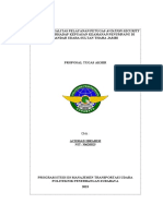 Pengaruh Kualitas Pelayanan Petugas Aviation Security Bandar Udara Sultan Thaha Jambi