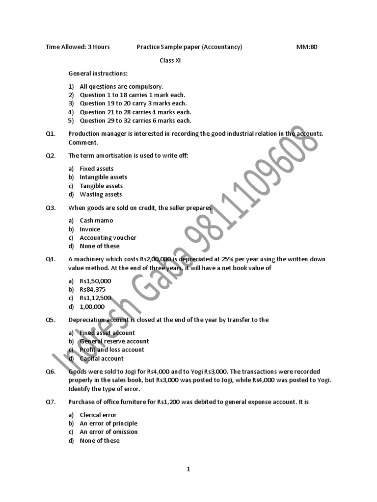 Class 11 Accounts SP 1 PDF Debits And Credits Banks