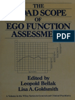 The Broad Scope of Ego Function Assessment (Leopold Bellak, Lisa Goldsmith) PDF