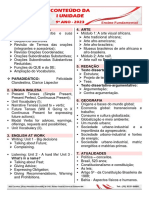 Todos Os Conteúdo 9º Ano - I Unidade - 2023 - 1677151119