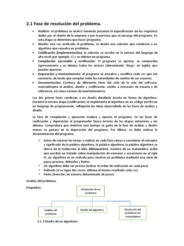 Resumen Capitulo 2 Luis JOYANES AGUILAR PDF Programa de computadora