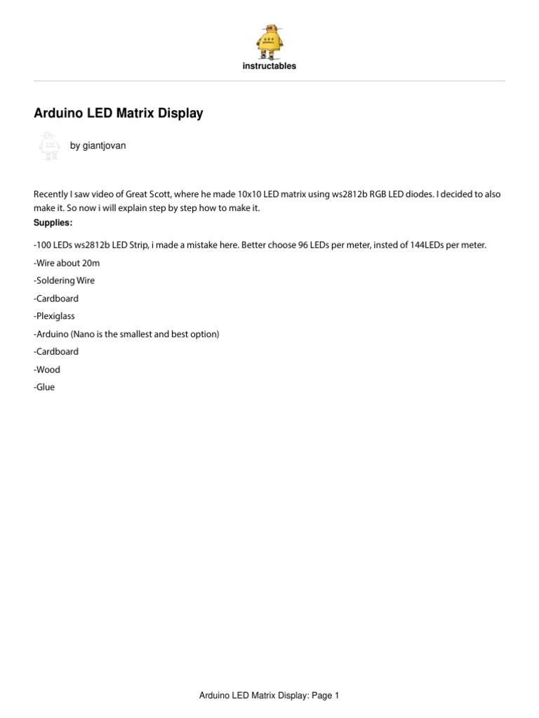 Arduino Led Lights Programming Advices