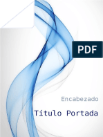 Portada Elegant Azul