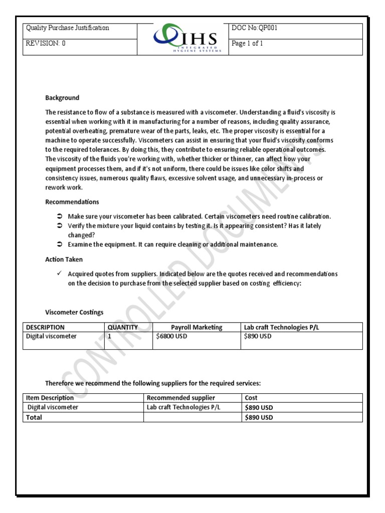 PH Meter Justification | PDF | Technology & Engineering