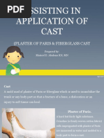 Cast Application Procedure Checklist | PDF